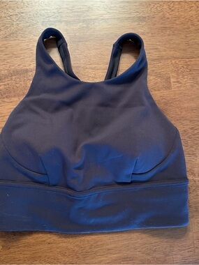 lululemon athletica Black High-Neck Sports Bra